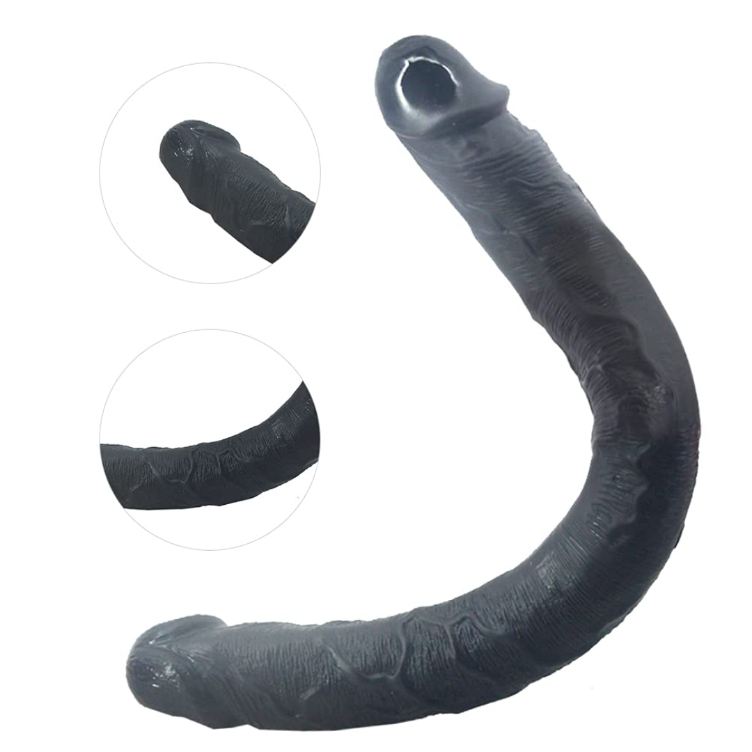 sex toys 18.1-Inch Double-Ended Dildo – Flexible Realistic Dildo for G-Spot &amp; Anal Stimulation | Intimate Adult Sex Toy for Women &amp; Couples | Discreet UAE-Friendly Design