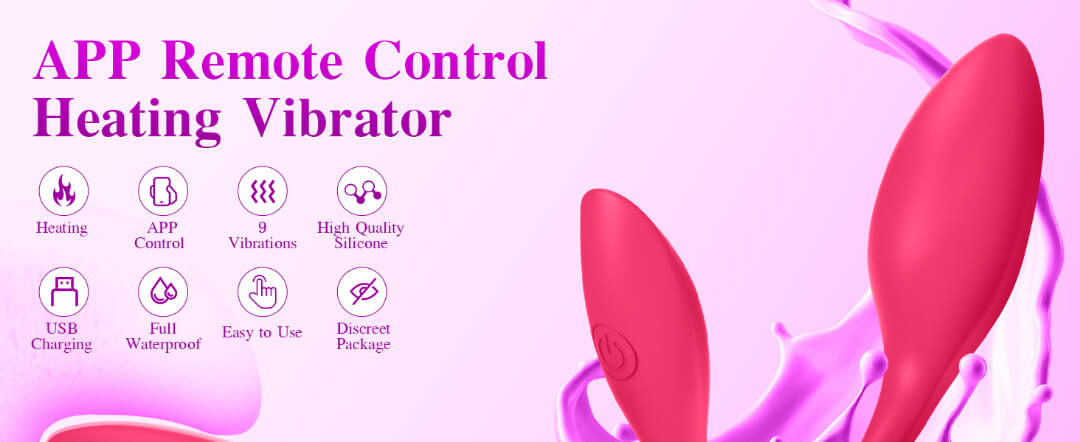 sex toys APP-Controlled Wearable Vibrator – 9 Vibration Modes &amp; Heating Function | G Spot, Clitoral &amp; Anal Stimulation for Women &amp; Couples | UAE Adult Sex Toys