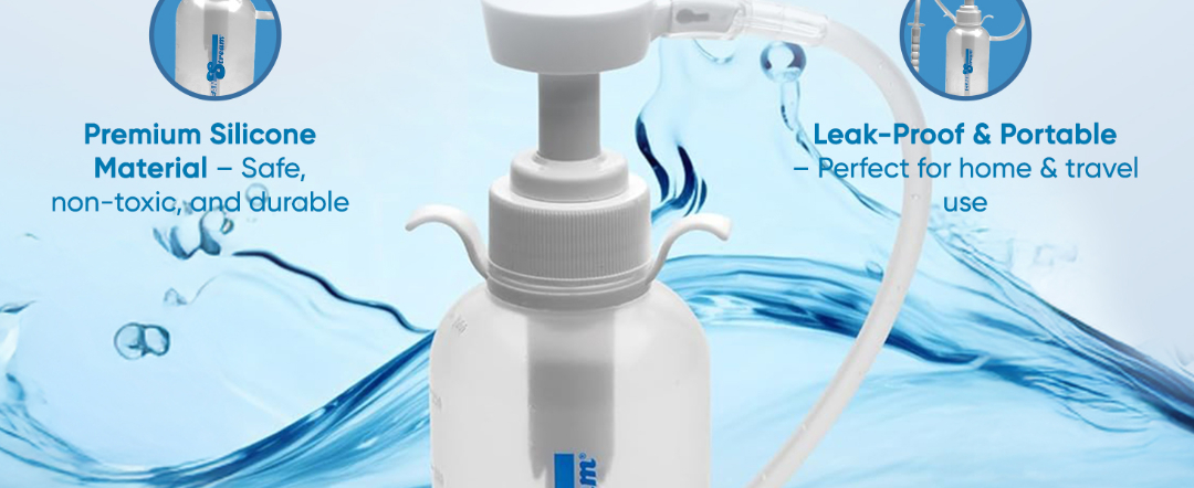 sex toys Cleanstream Pump Action Enema Bottle with Nozzle – Premium Silicone Travel Enema Kit for Men & Women | UAE Adult Toys & Intimate Care