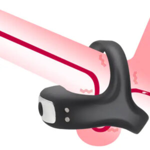 sex toys New Electric Triangle Lock Sperm Ring – USB Charging Cock Ring for Scrotum Massage & Delay Sex Time | Adult Sex Toys for Men in Dubai & UAE