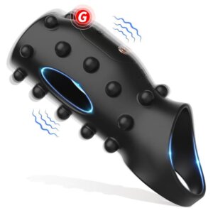 sex toys Vibrating Penis Sleeve Cock Ring – Couples' Adult Sex Toy for Enhanced Performance, G-Spot Stimulation & Firmer Erections | UAE Discreet Edition