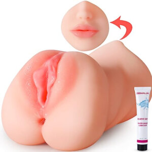 sex toys 3-in-1 Male Masturbator – Realistic Vagina, Mouth & Anus Textured Stroker | Adult Sex Toys for Men | Intimate Care in UAE