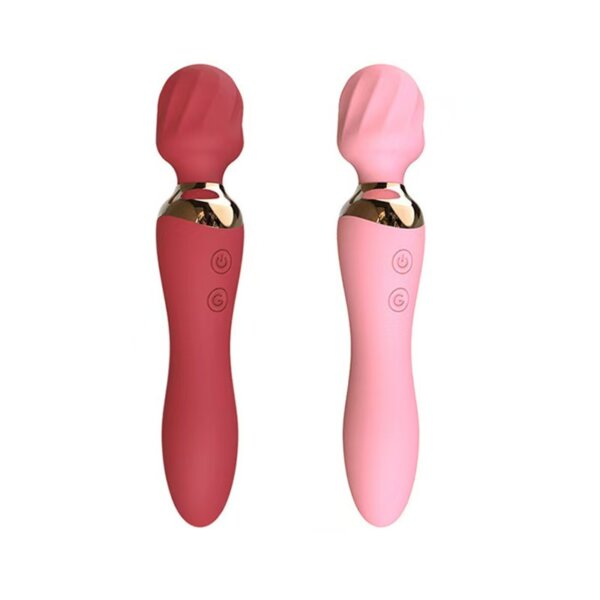 sex toys New Cordless Double-Ended Available Relaxation Myofascia Tool Handheld Portable Travel Home Office Work Sports Silicone Use to Relieve Deep Tissue Muscle Pain and Fatigue